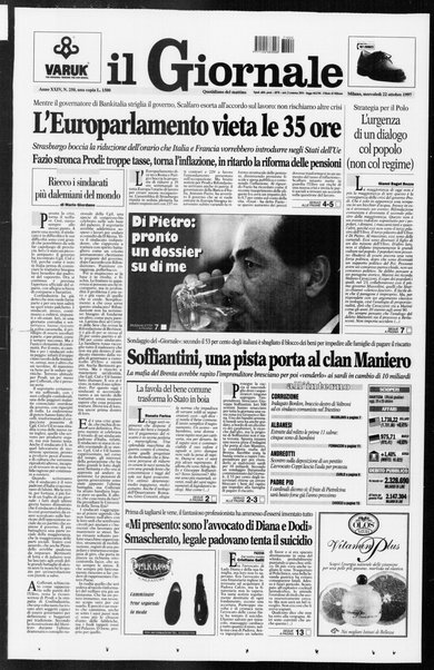 Il giornale : quotidiano del mattino